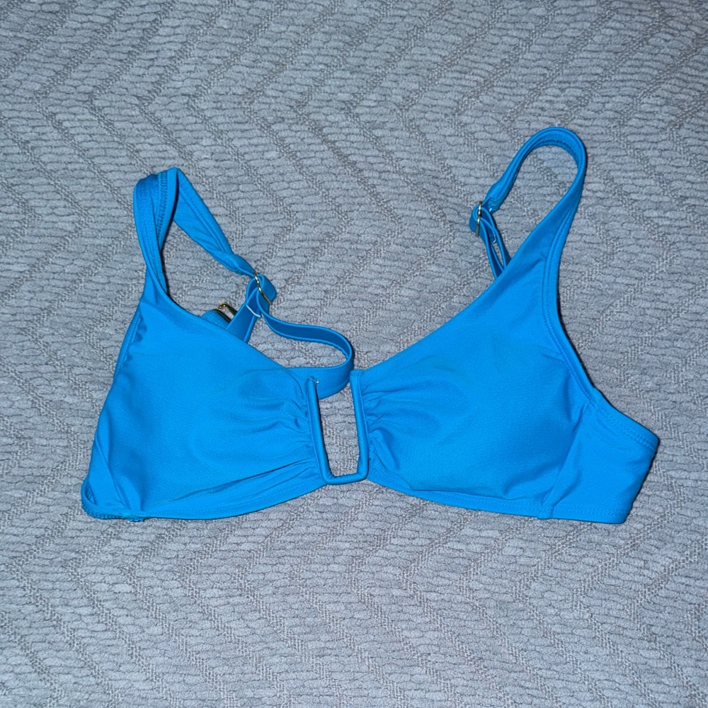Blue Women's bathing suit top